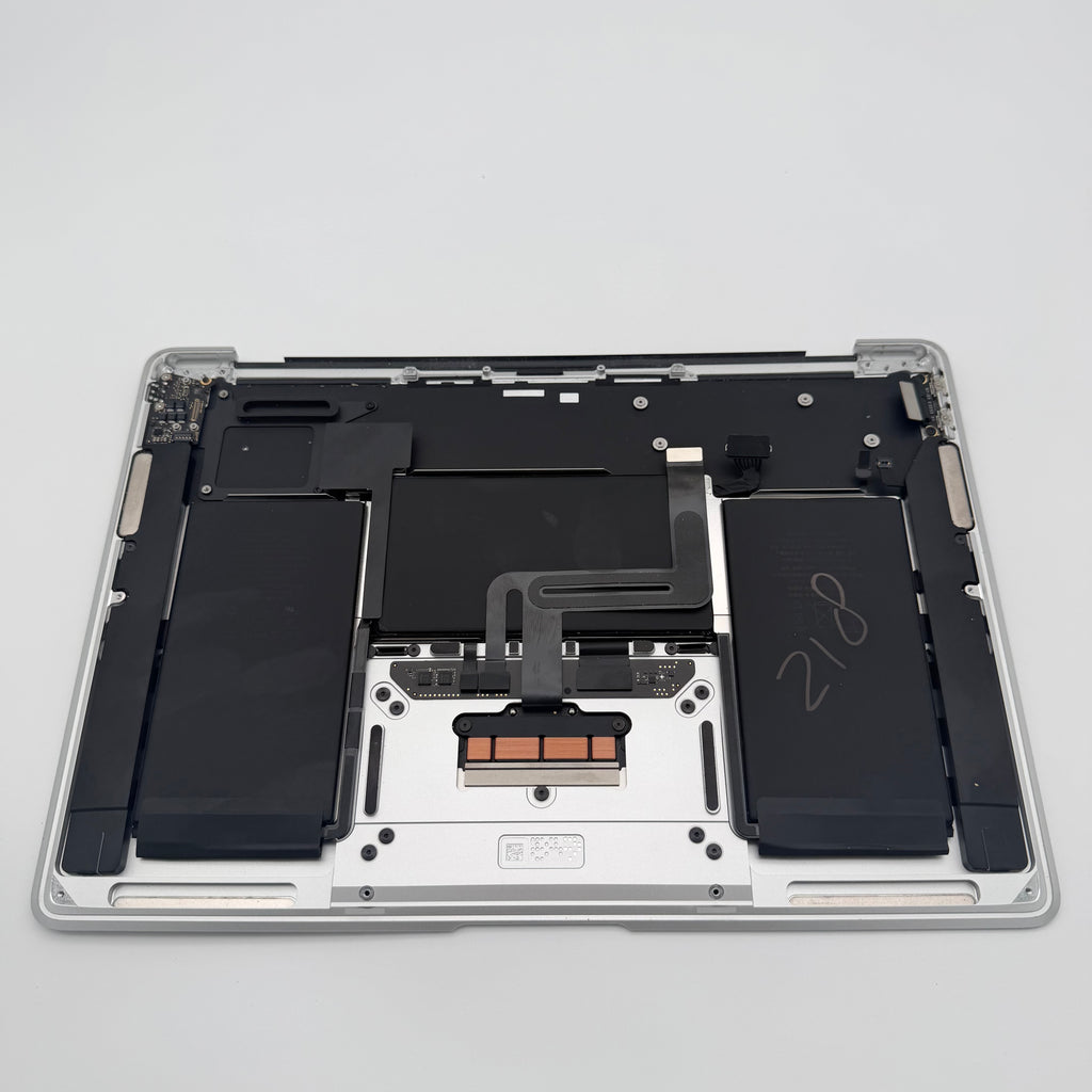 Complete topcase keyboard Macbook Air M1 A2337 zilver (218 cycles)
