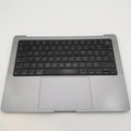 Complete topcase Keyboard Macbook pro 16” M1 A2485 Space grey (189 cycles)