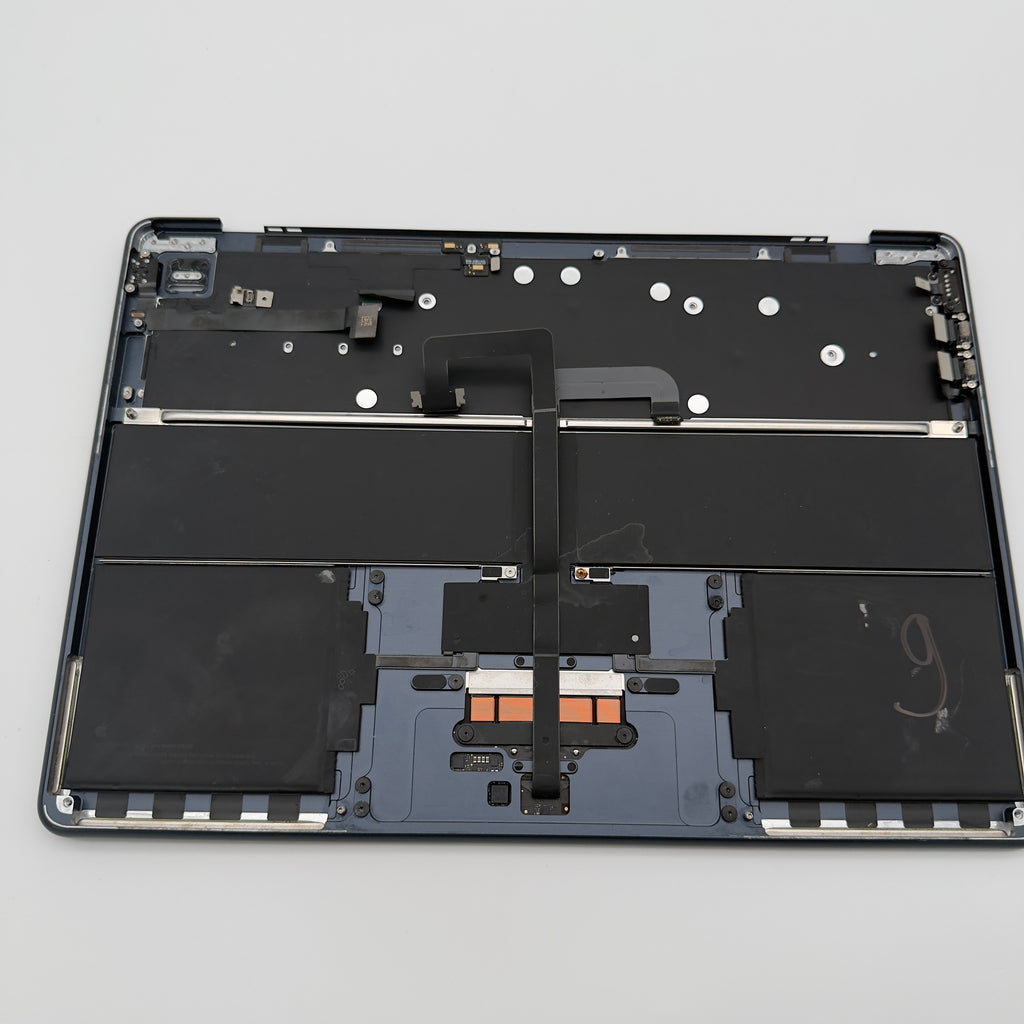 Volledige topcase toetsenbord macbook air M5 A3449 Midnight Blue (9 Cycles)