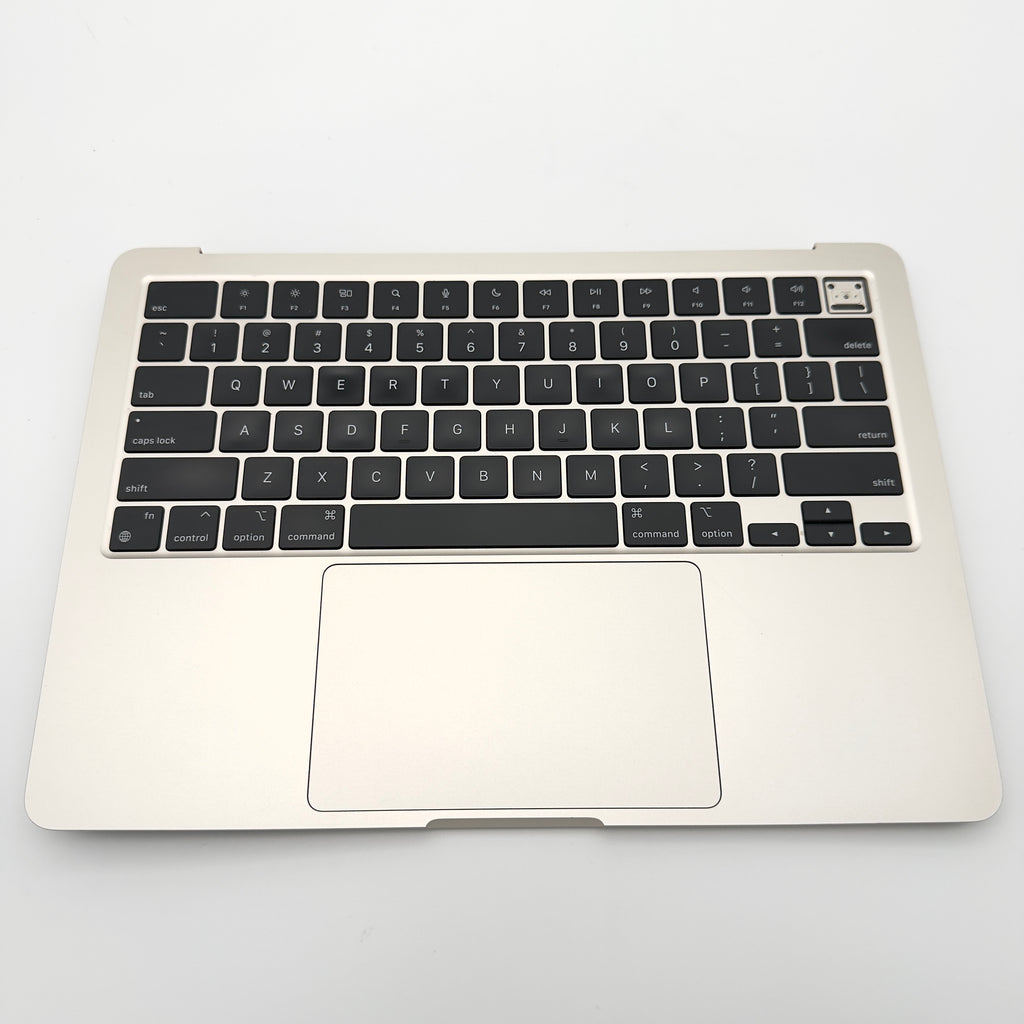 Complete Topcase Keyboard MacBook Air M2  13'' A2681 Starlight