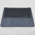 Volledige topcase toetsenbord macbook air M5 A3449 Midnight Blue (9 Cycles)