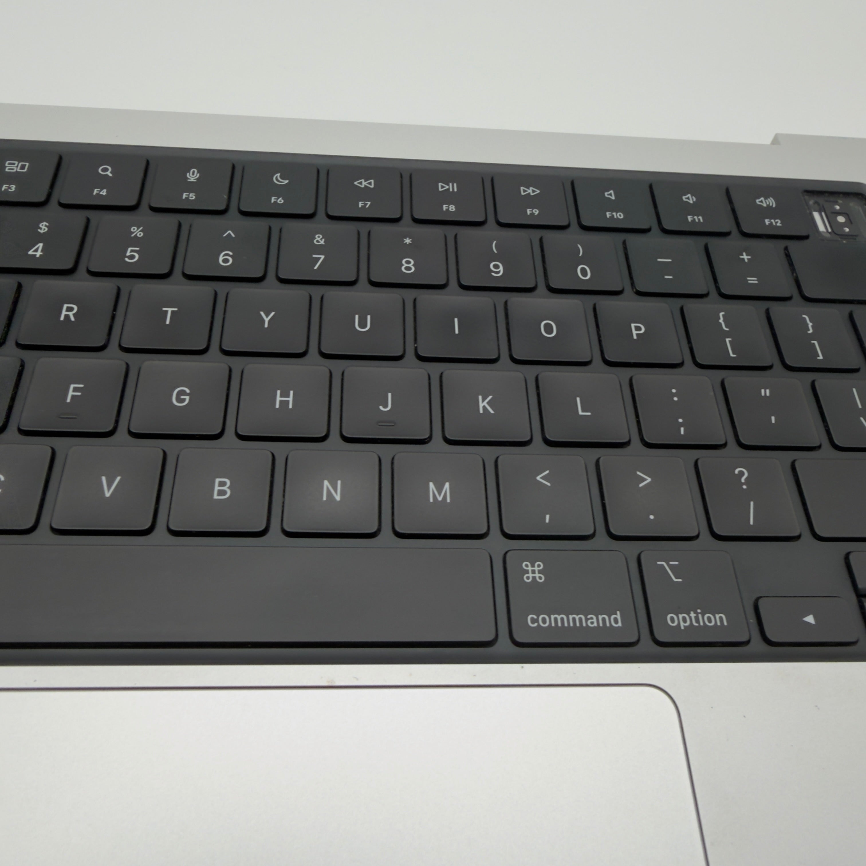Volledige topcase toetsenbord Macbook pro M1 14” A2442 Silver
