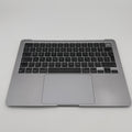 Volledige Topcase toetsenbord MacBook Air M2  13'' A2681 Space grey (110 cycles)