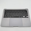 Complete Topcase keyboard MacBook Pro M1 13'' A2338 Space grey (285 Cycles)