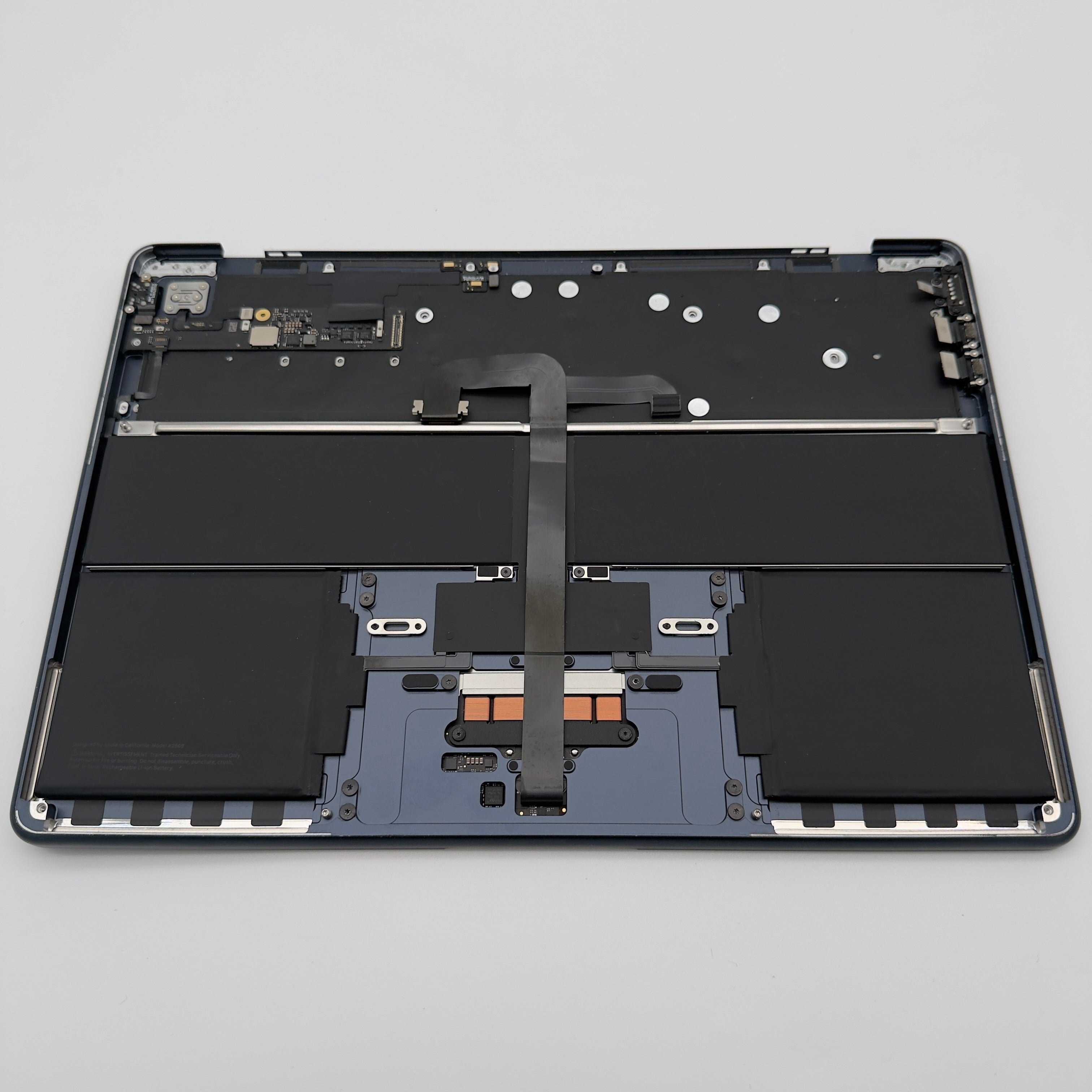 Volledige topcase toetsenbord macbook air M2 A2681 Midnight Blue (210 Cycles)