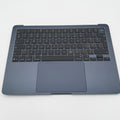 Complete topcase keyboard macbook air M4 A3240 Midnight Blue (38 Cycles)