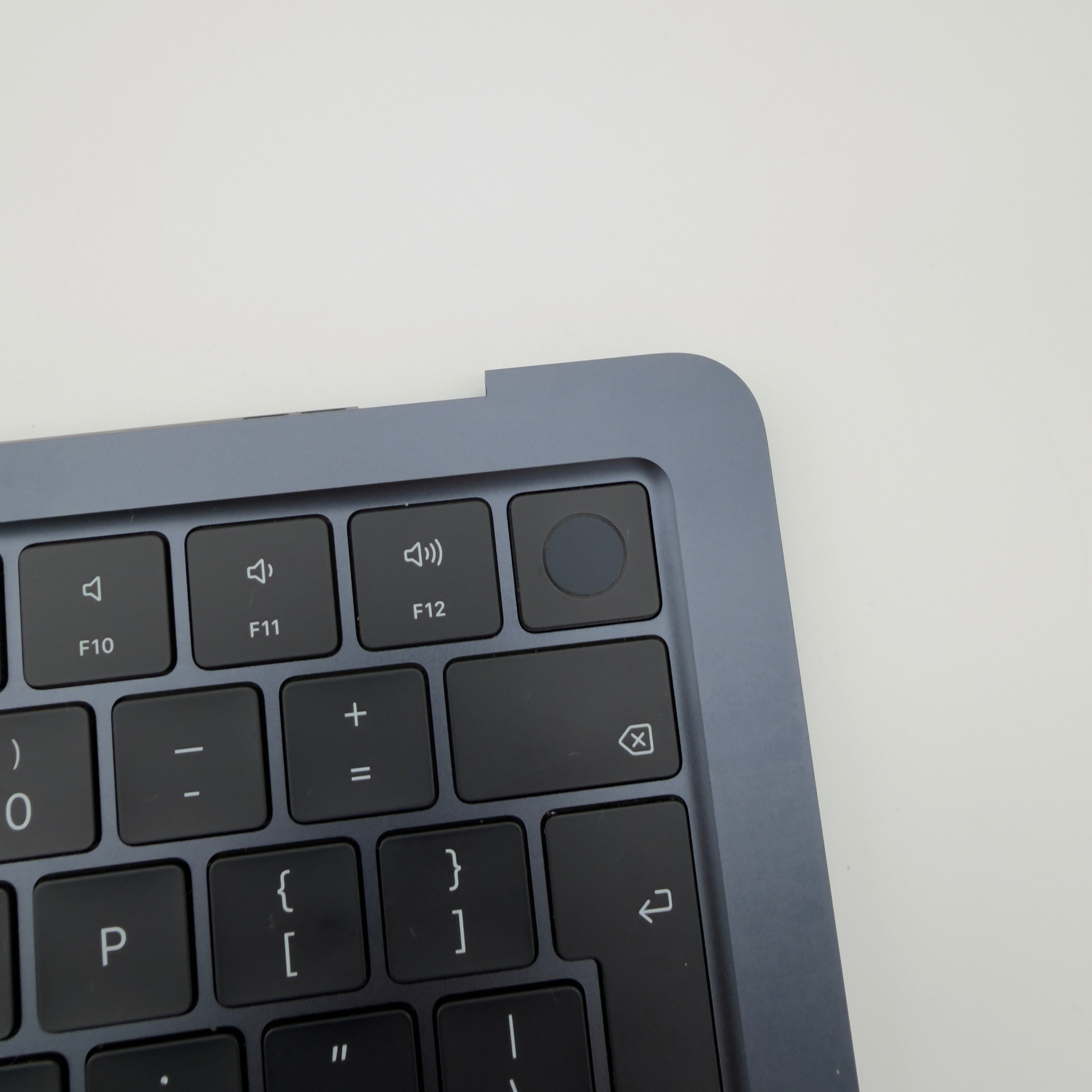 Volledige topcase toetsenbord macbook air M2 A2681 Midnight Blue (210 Cycles)