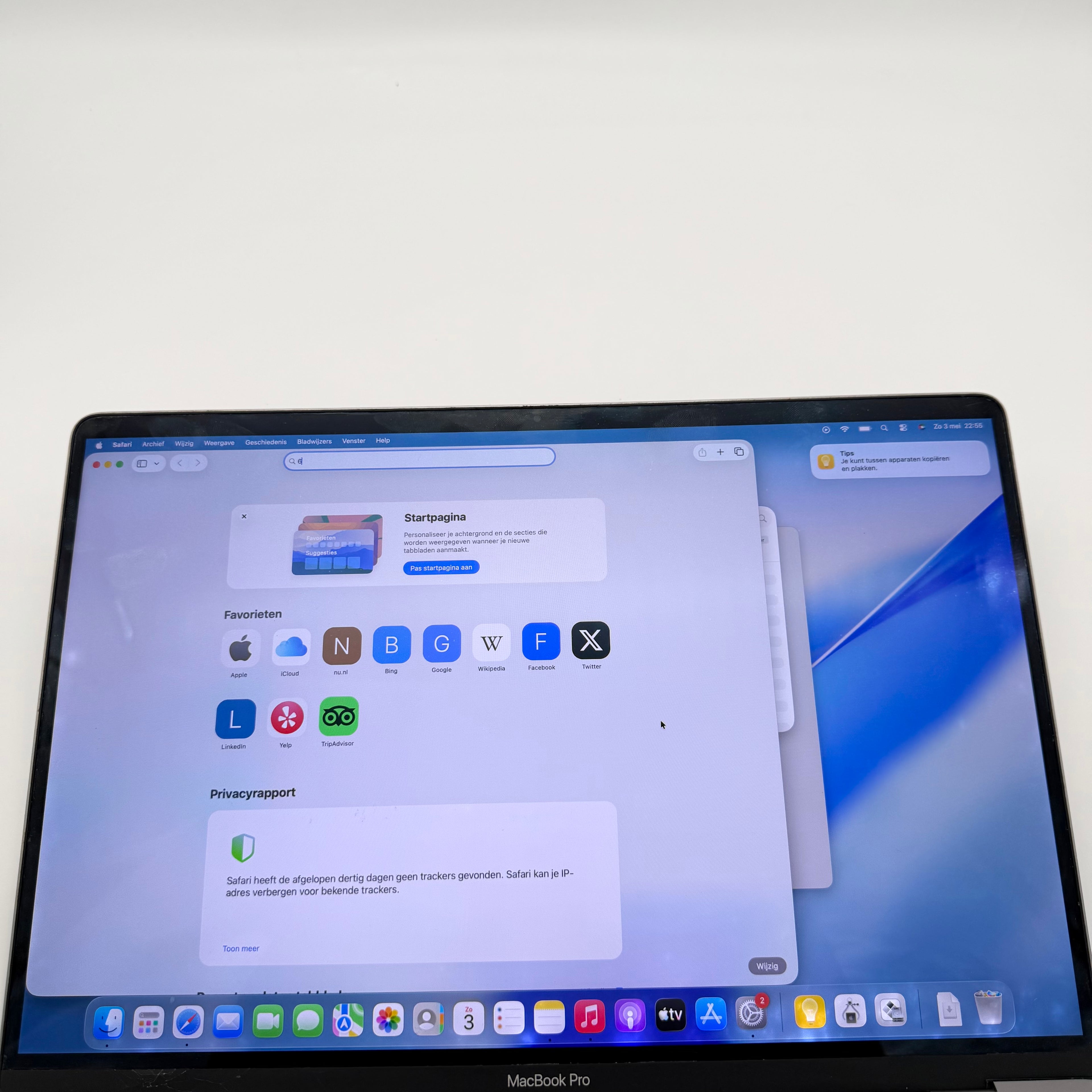 Display beeldscherm Macbook pro 16” 2019 a2141 space grey (witte vlekken)