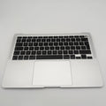 Complete topcase keyboard Macbook Air M1 A2337 zilver (218 cycles)
