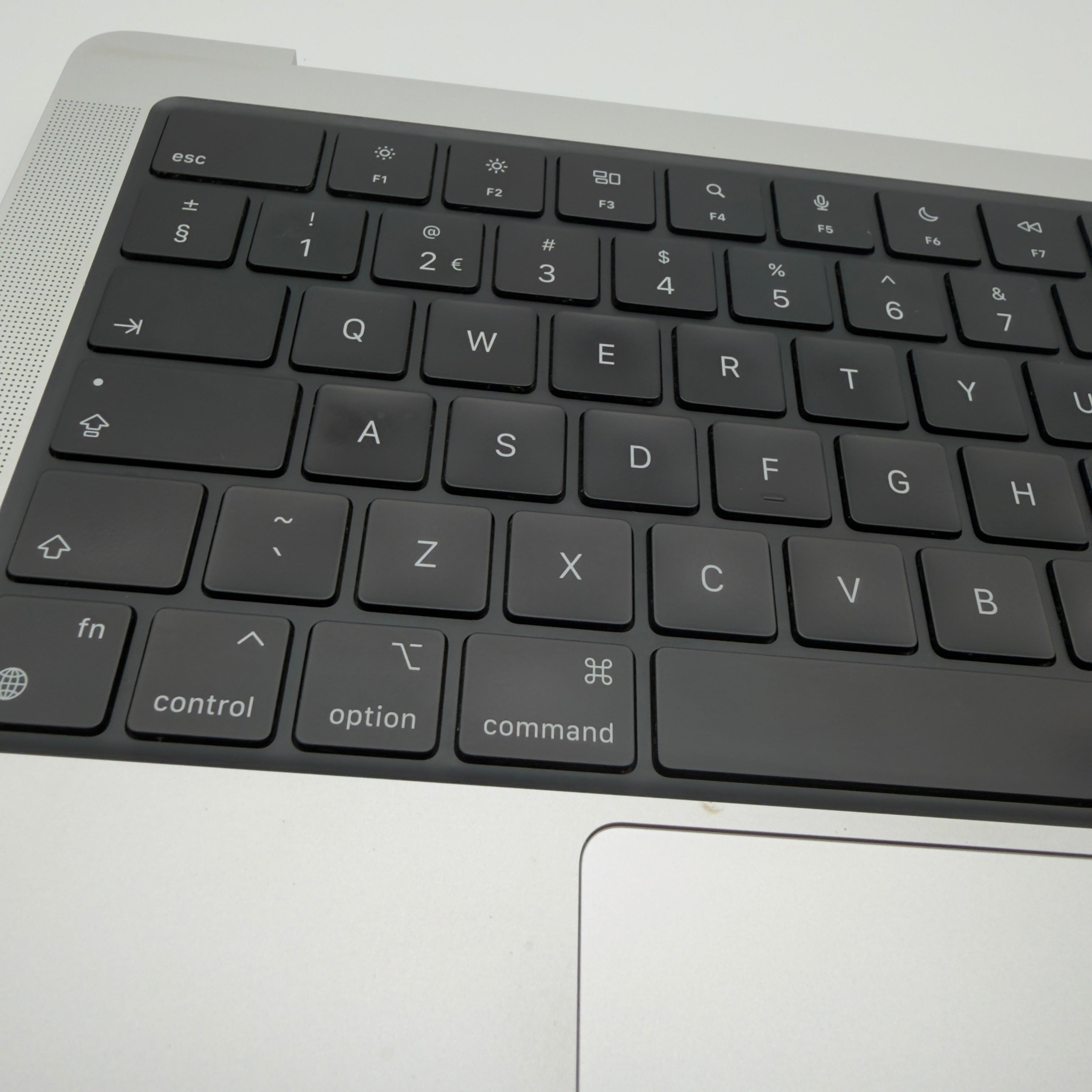 Volledige topcase toetsenbord Macbook pro M1 14” A2442 Silver