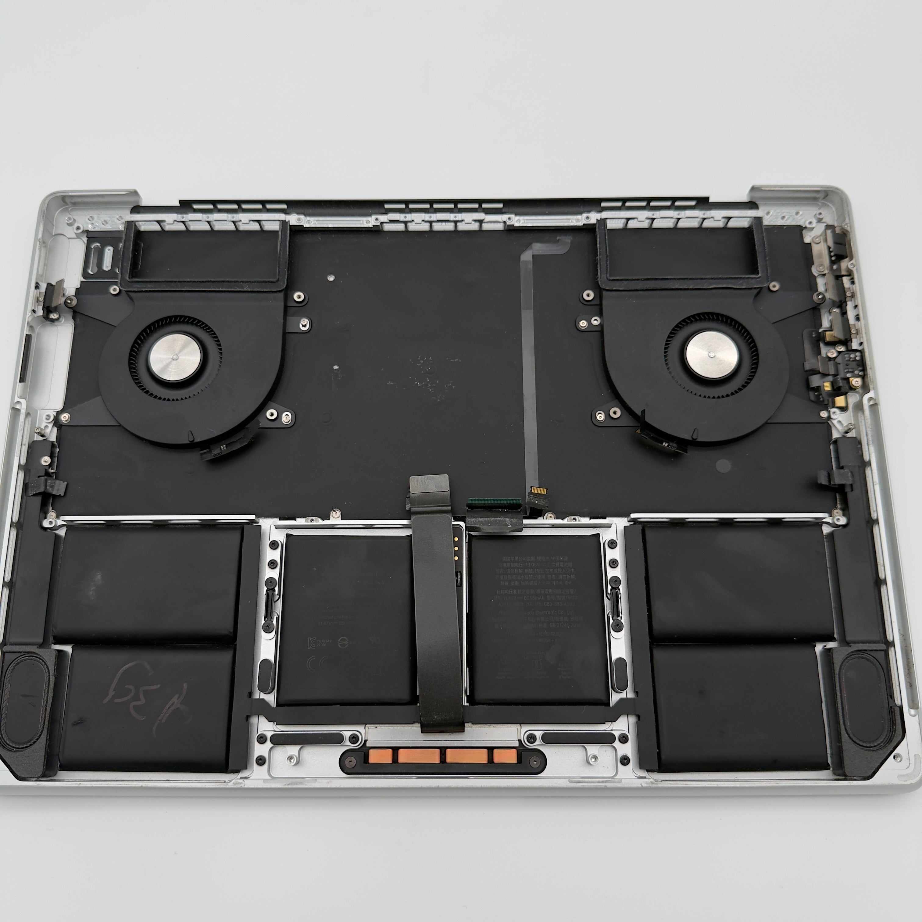 Volledige topcase toetsenbord Macbook pro M1 14” A2442 Silver