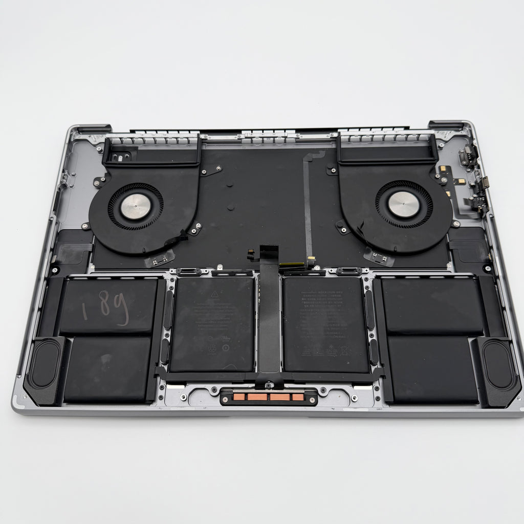 Volledige topcase toetsenbord Macbook pro 16” M1 A2485 Space grey (189 cycles)