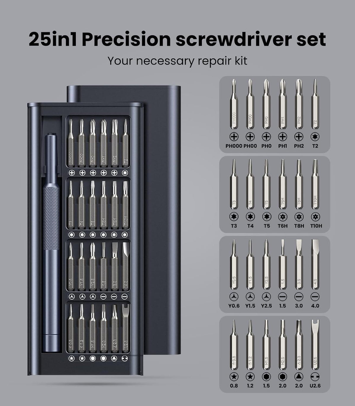 Schroevendraaier set